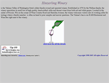 Tablet Screenshot of hinzerling.com